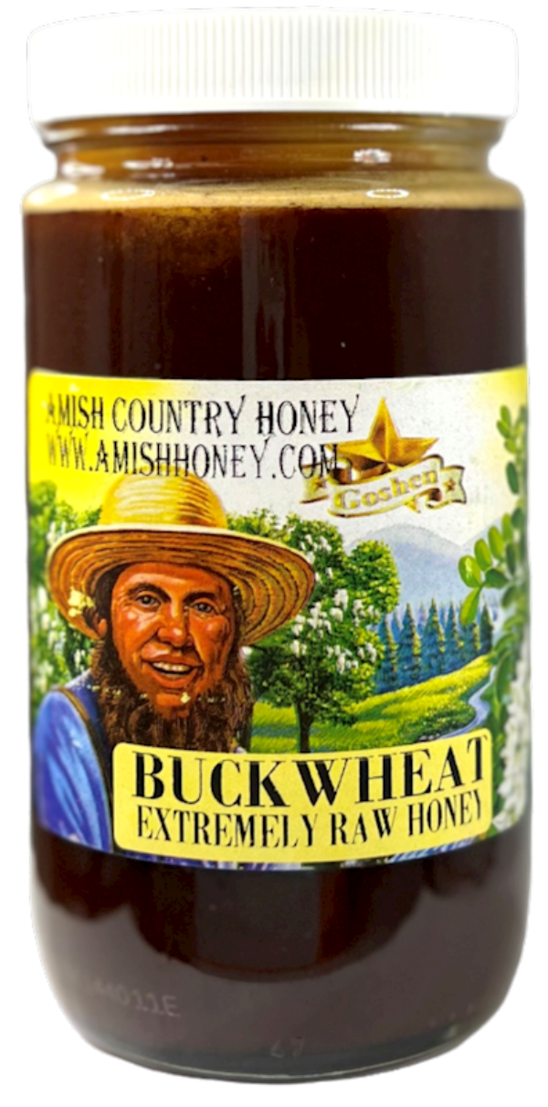 GOSHEN  Buckwheat Raw Honey Amish Country