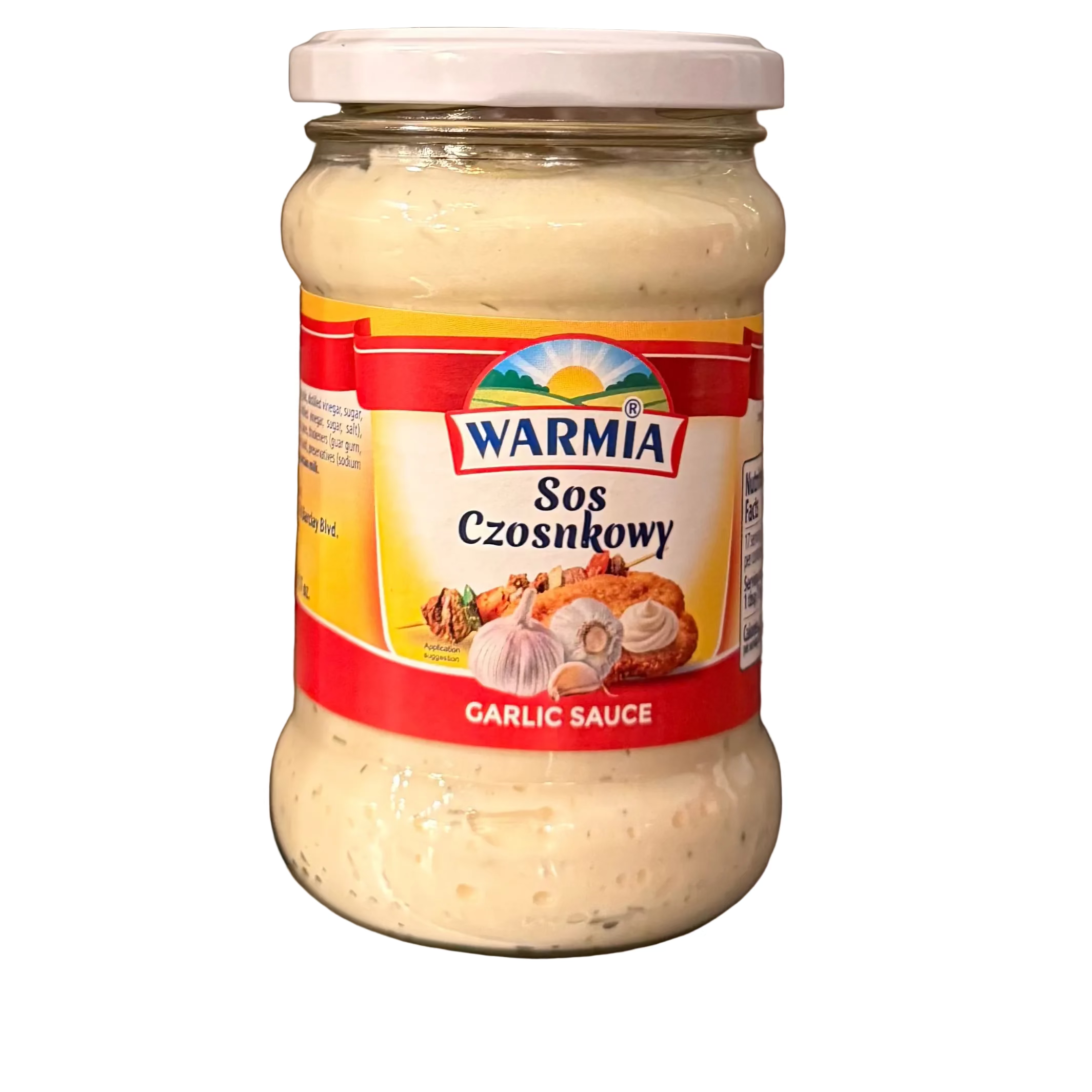 SOS CZOSNKOWY,GARLIC SAUCE,WARMIA, 315ML