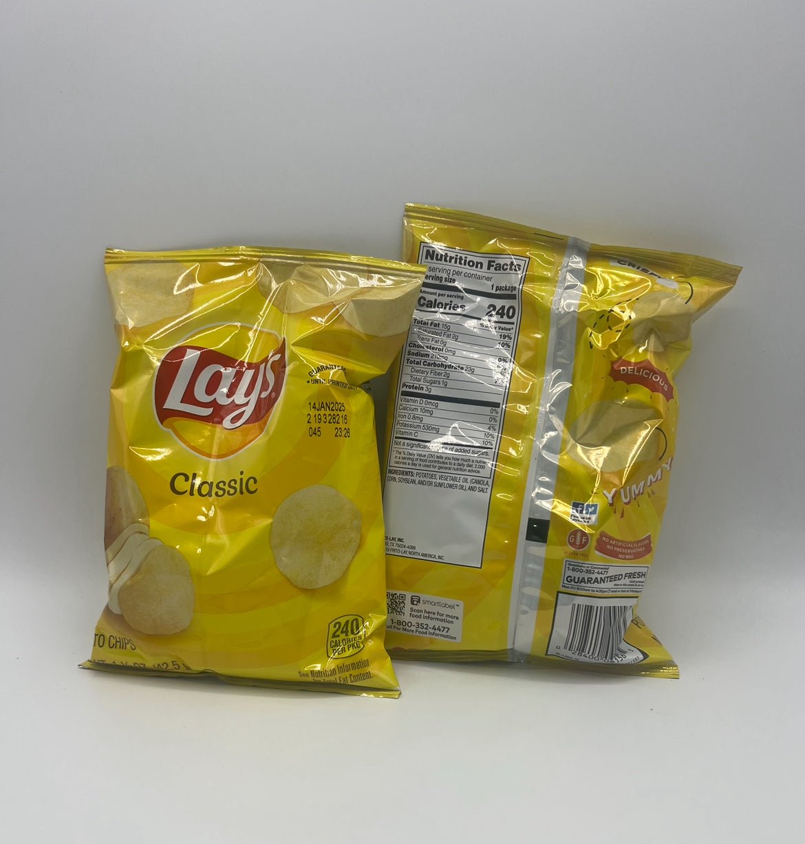 Lay's Classic Potato chips 1oz.