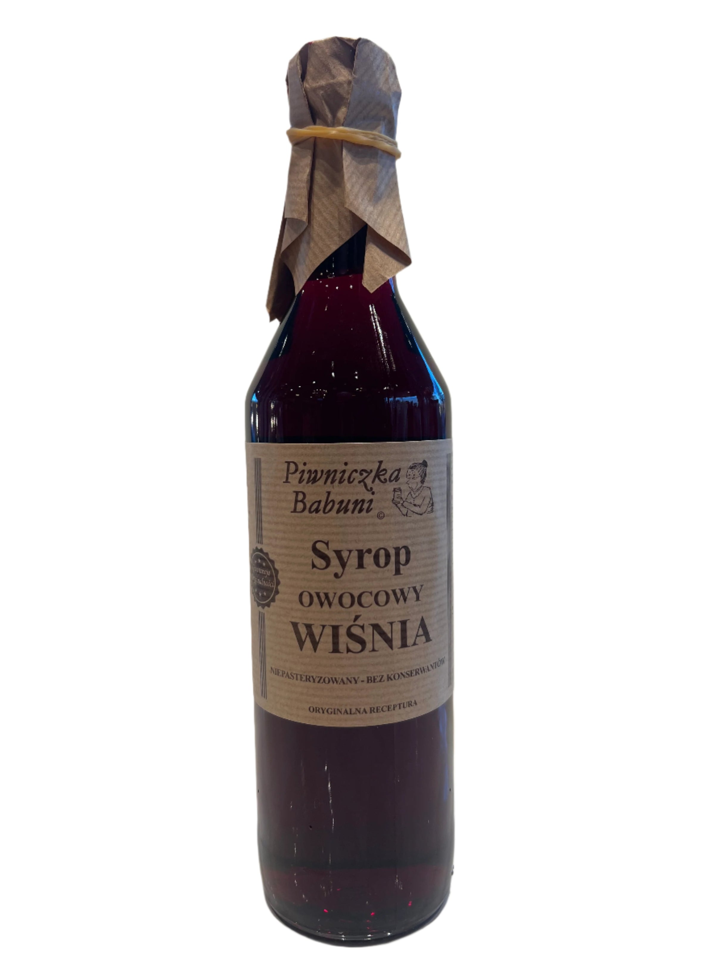 SYROP WISNIA, CHERRY SYRUP, PIWNICZKA BABUNI
