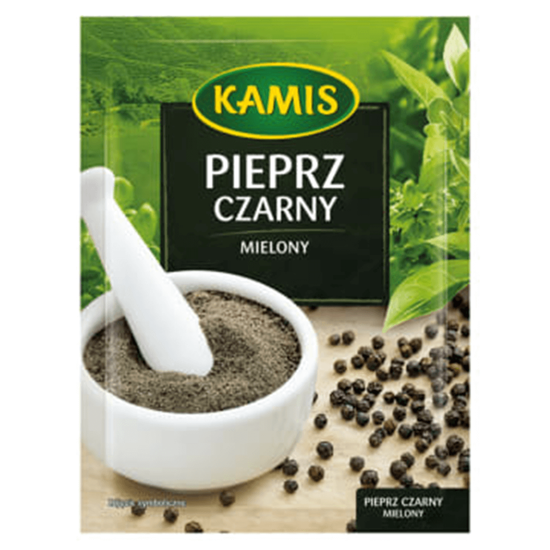 KAMIS Ground Black Pepper 16g
