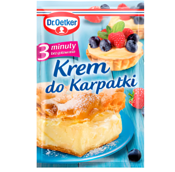 KREM DO KARPATKI 3 MINUTY,115G,DR OETKER,CREAM FILLING
