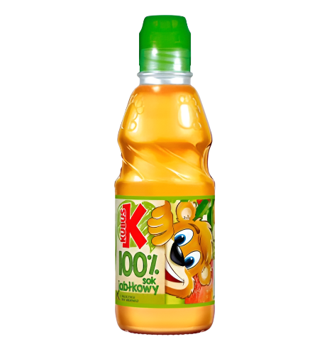 KUBUS GO APPLE JUICE, SOK JABLKOWY, 10.14 OZ