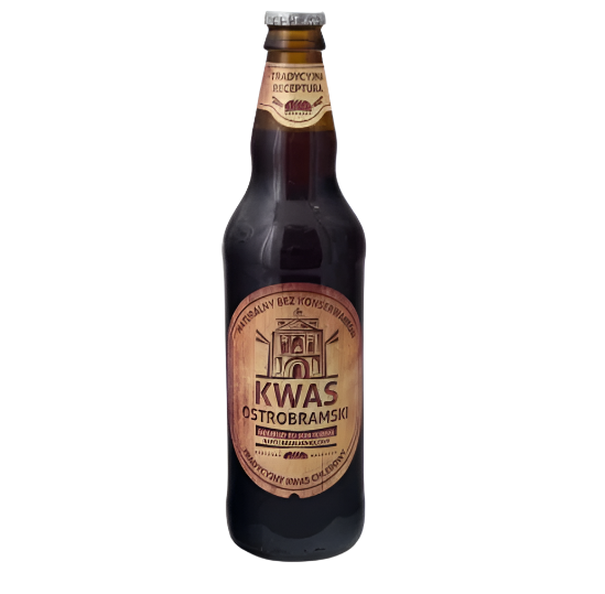 KWAS CHLEBOWY OSTROBRAMSKI,KVASS, 500ML