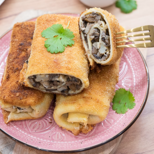 MUSHROOMS CROQUETTES / KROKIETY Z GRZYBAMI