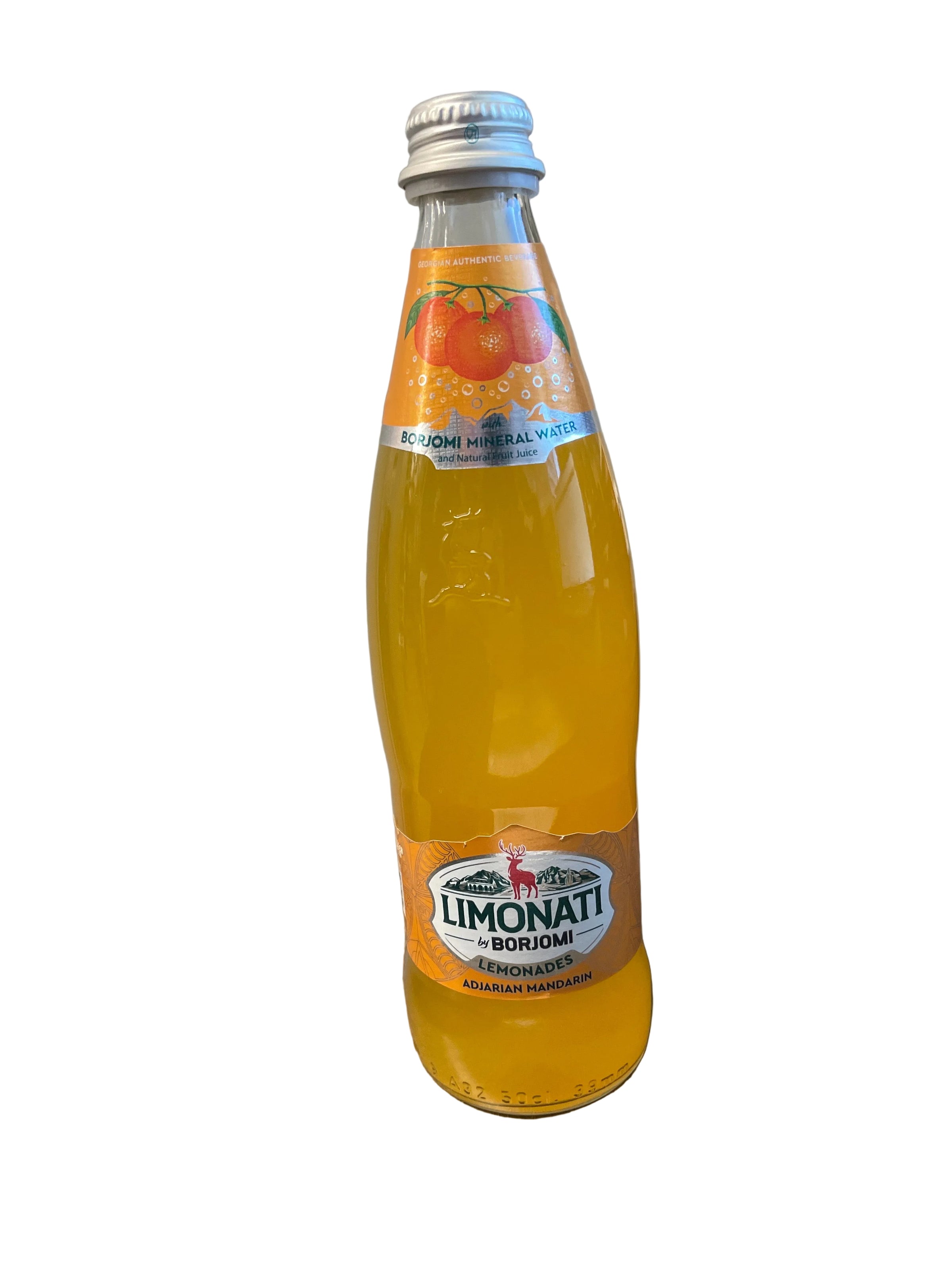 LIMONATI, MANDARIN,LEMONADE BY BORJOMI, 500ml glass