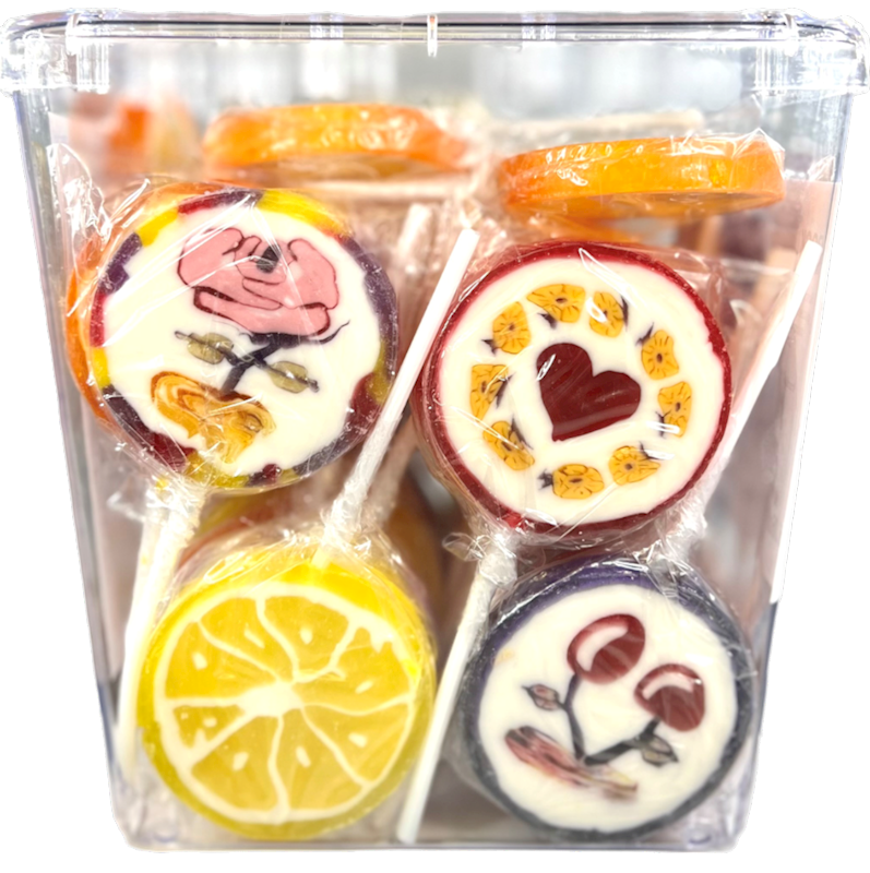 LIZAKI GRAN-PIK Large  Fruit Flavor one Lollipop
