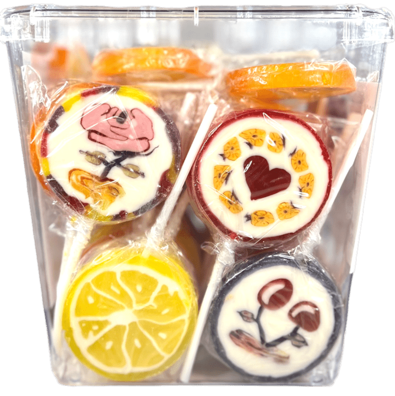 LIZAKI GRAN-PIK Large Fruit Flavor one Lollipop — European Food