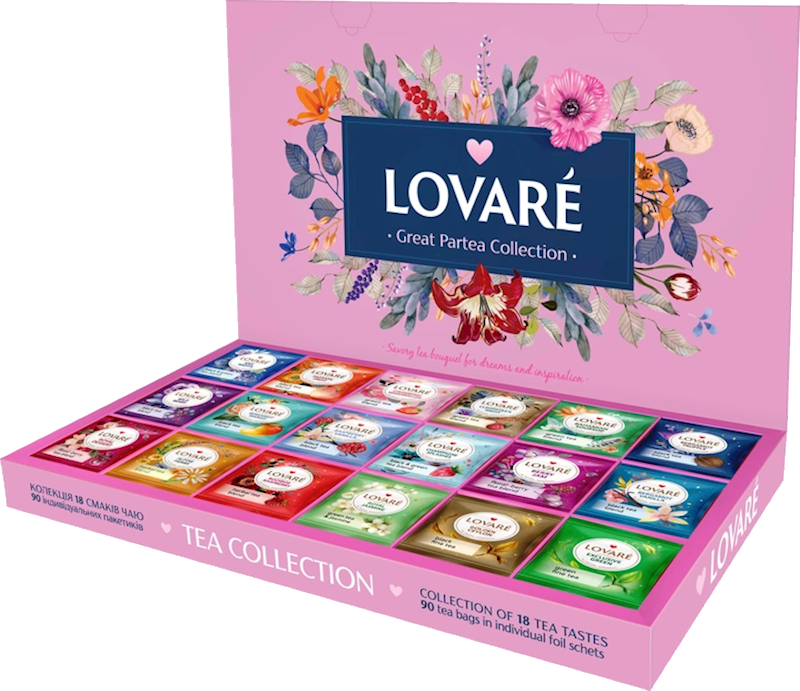 LOVARE GIFT SET Tea Great Partea collection