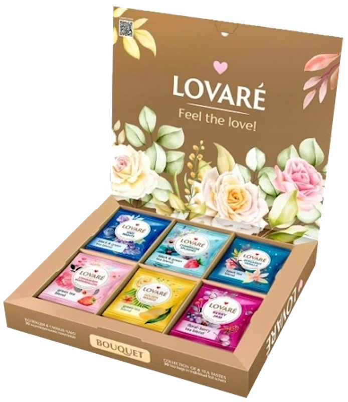 LOVARE GIFT SET Tea Lovare Bouquet collection
