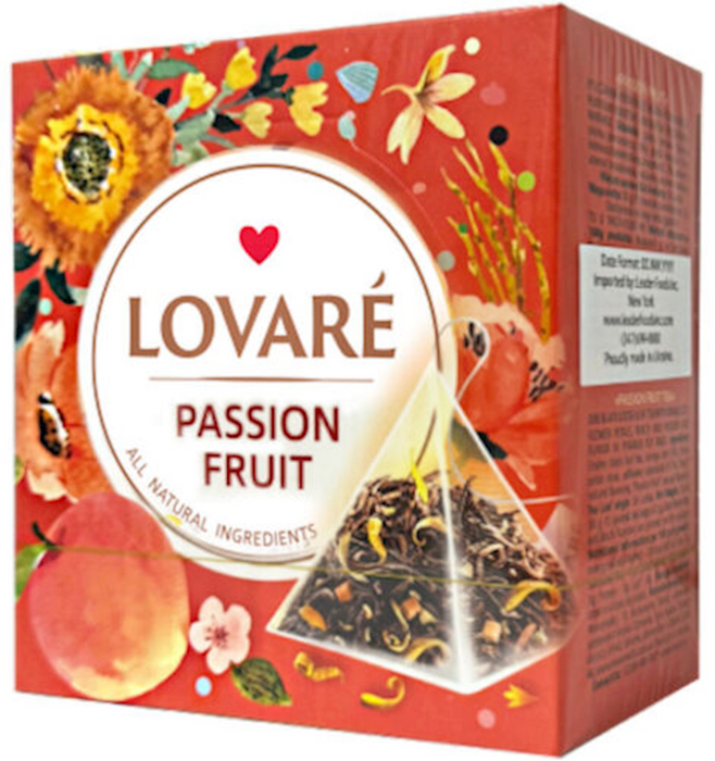 LOVARE Passion Fruit Tea in Pyramids