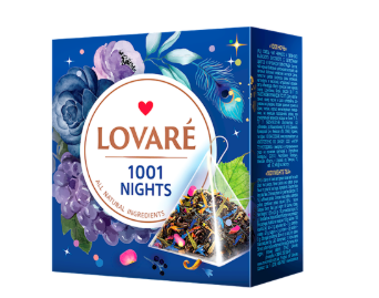 LOVARE TEA IN PIRAMIDS, 1001 NIGHTS