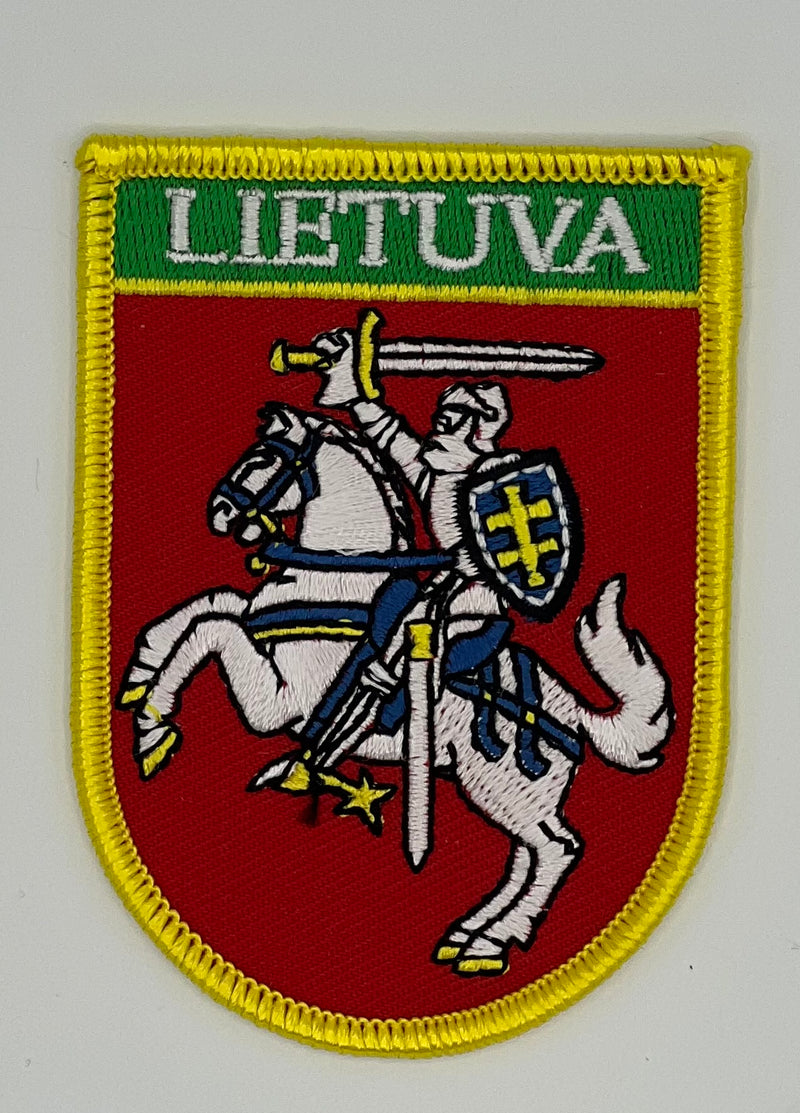 Patch Embroidered Lithuania Vytis