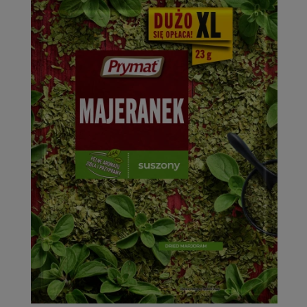 MAJERANEK, MARJORAM, XL, PRYMAT, 23G