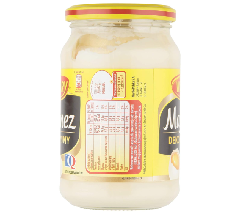Majonez Dekoracyjny, Mayonaisse, Winiary, 400ML
