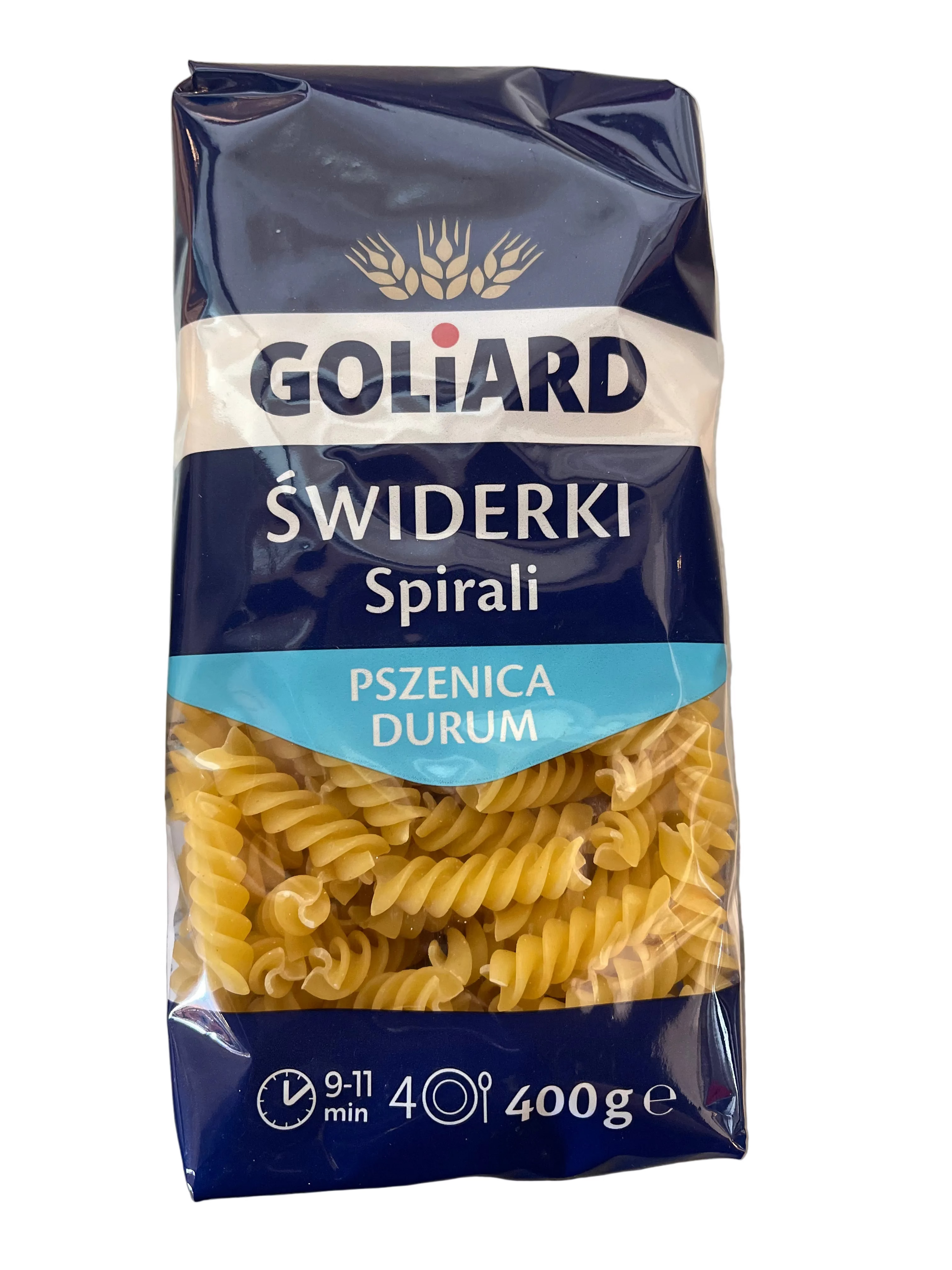 MAKARON SWIDERKI SPIRALI, GOLIARD, 400G