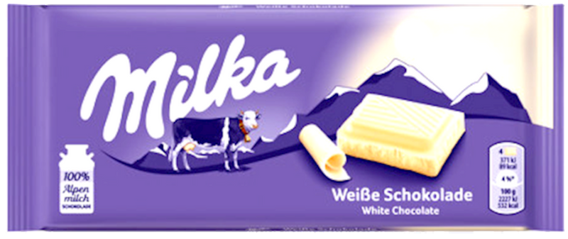 MILKA Milk White Chocolate Bar