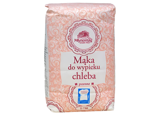 MAKA DO WYPIEKU CHLEBA,T-750,PSZENNA , WHEAT FLOUR, MLYNOMAG