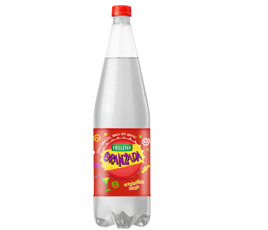 ORANZADA HELLENA BIALA 1.25 L,CLEAR CARBONATED DRINK