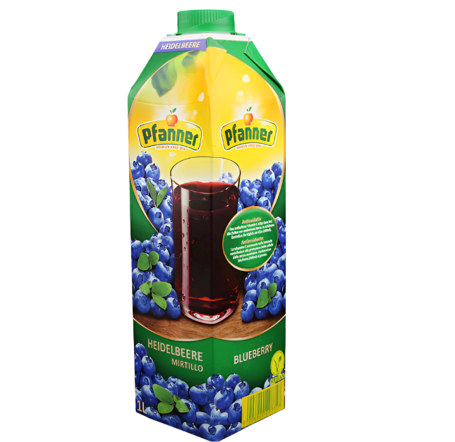 PFANNER AUSTRIAN BLUEBERRY JUICE 1L