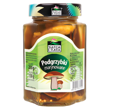 PODGRZYBKI DELIKATNIE MARYNOWANE,BAY BOLETE MARINATED