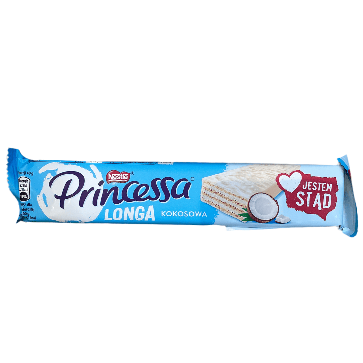 Princessa Princessa KOKOSOWA, Coconut Wafer Bar LONGA, NESTLE — European Food and ...