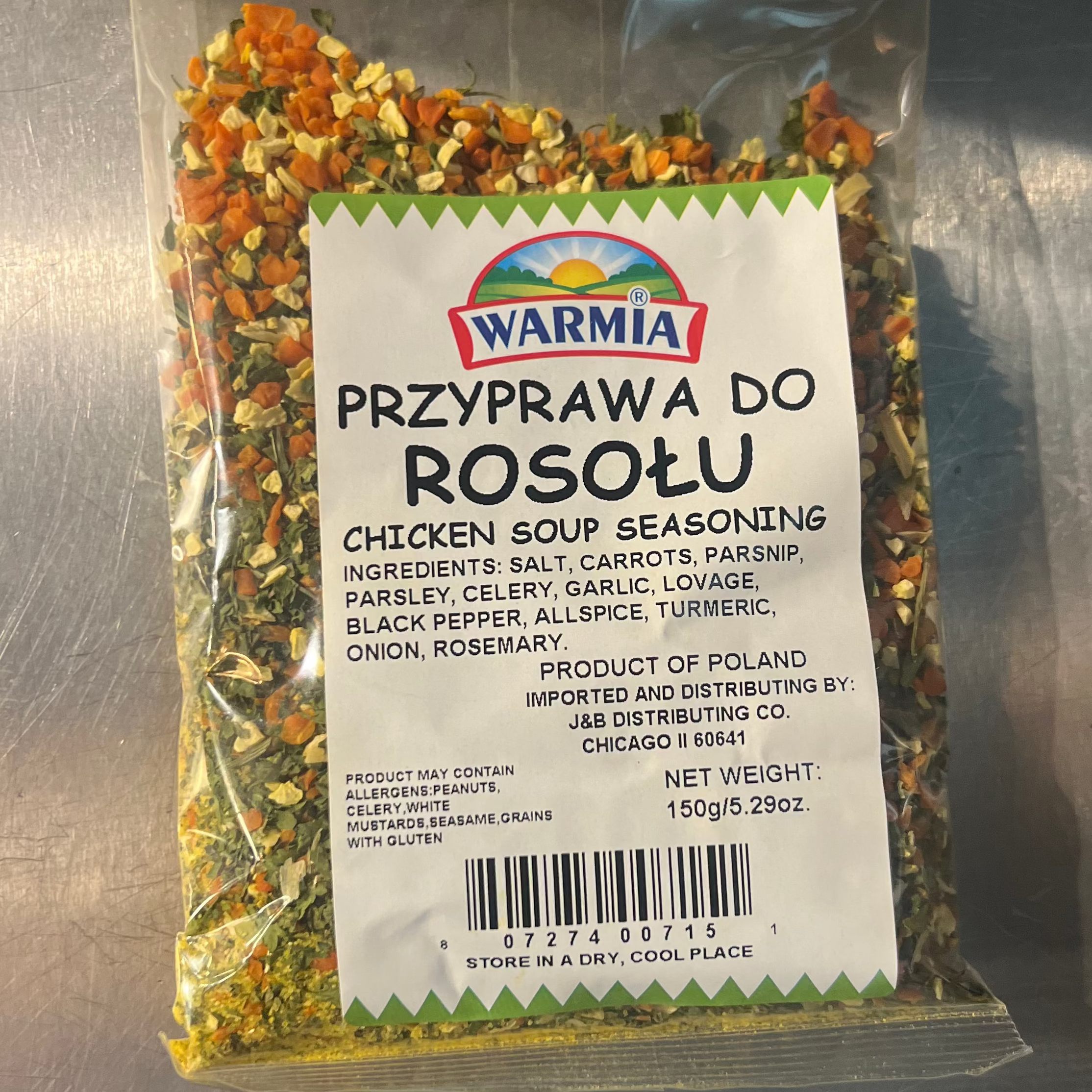 PRZYPRAWA DO ROSOLU, SEASONING FOR BOUILION, 150G