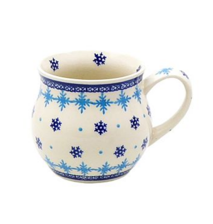 Polish pottery,Bolesławiec, KUBEK,MUG,AGNIESZKA DOBRZANSKA,D31