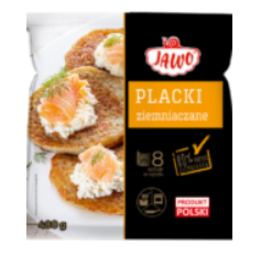 PLACKI ZIEMNIACZANE MADE IN POLAND, POTATO PANCAKES, JAWO