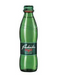 A green glass bottle labeled 'RADENSKA MINERAL WATER' with a red cap.