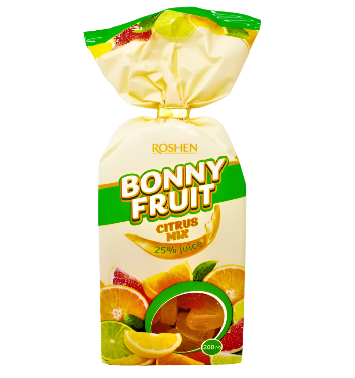 ROSHEN Jelly Candy Bonny Fruit Citus Mix