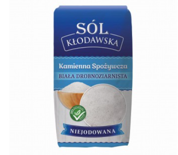 SOL KLODOWSKA KAMIENNA DROBNOZIARNISTA, SALT, 1KG
