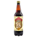 A bottle of KVASS DEREVENSKIJ AMBERYE 1L with a label featuring a picture of two children and text.