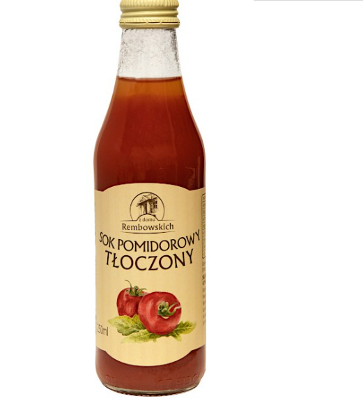 SOK POMIDOROWY, TOMATO JUICE, Z DOMU REMBOWSKICH