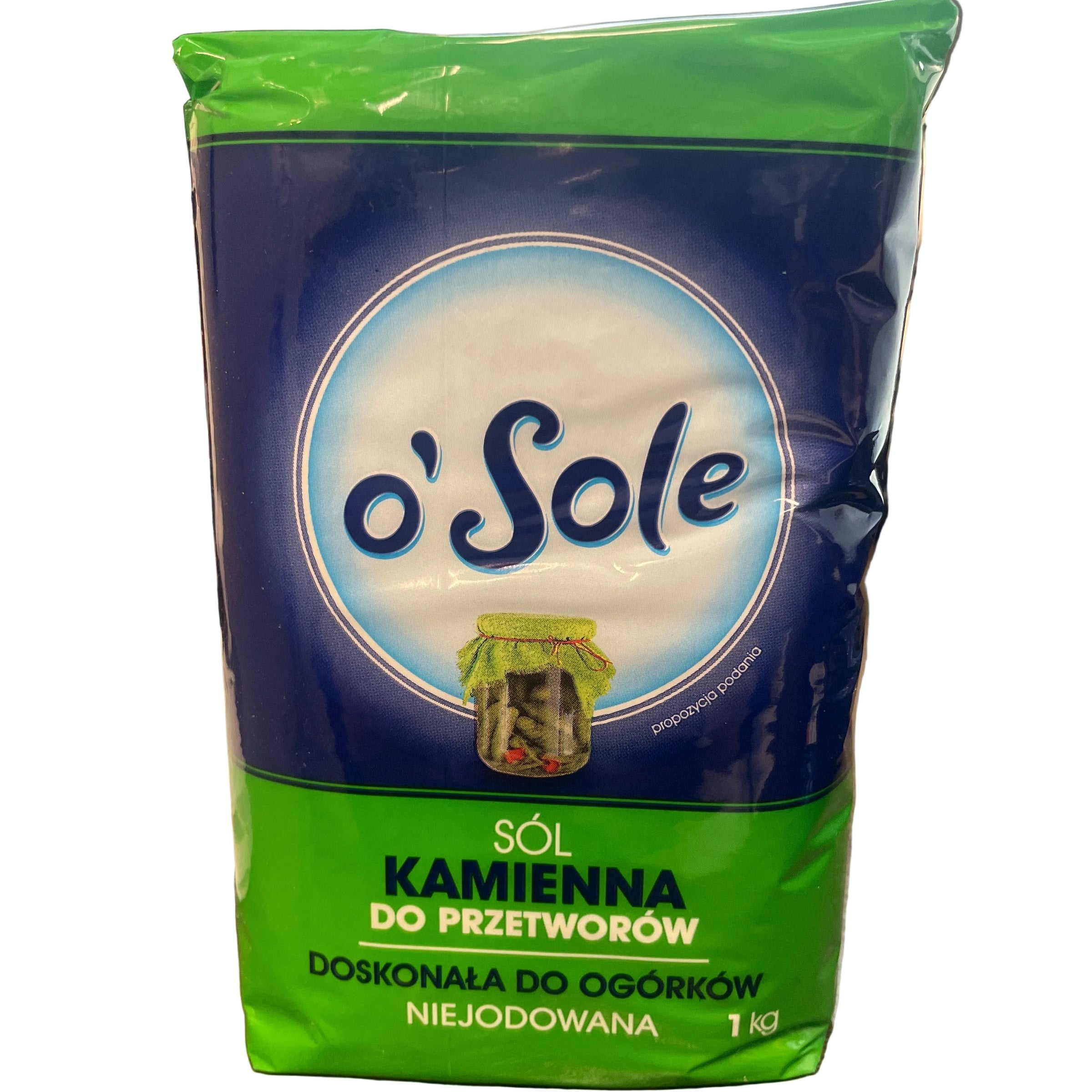 SOL KAMIENNA DO PRZETWOROW NIEJODOWANA, SALT, O'SOLE, 1KG