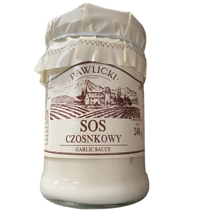 SOS CZOSNKOWY,GARLIC SAUCE,PAWLICKI