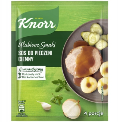 SOS PIECZENIOWY CIEMNY,SAUCE,KNORR