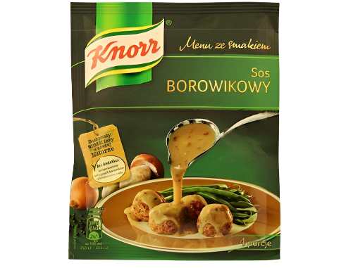 SOS BOROWIKOWY,INSTANT MUSHROOM SAUCE,KNORR