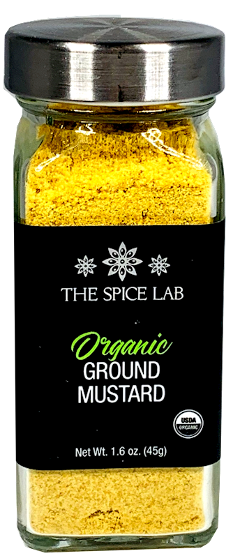 ORGANIC GROUND MUSTARD , 1.6OZ