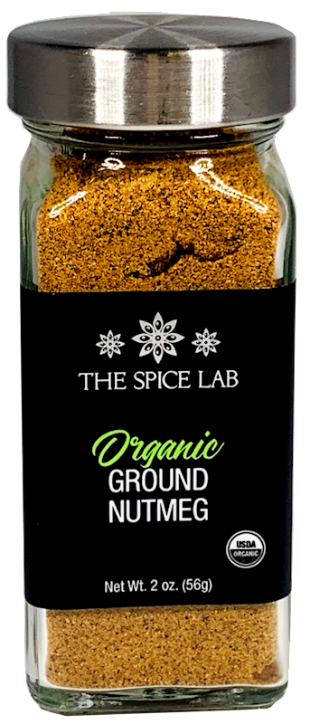 ORGANIC GROUND NUTMEG, 2OZ