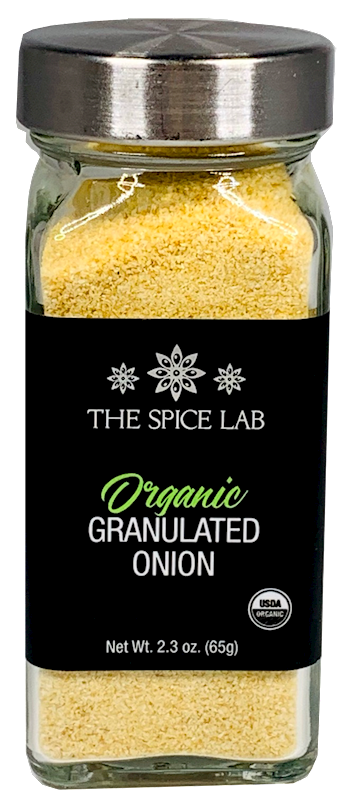 ORGANIC GRANULATED ONION, 2.3OZ