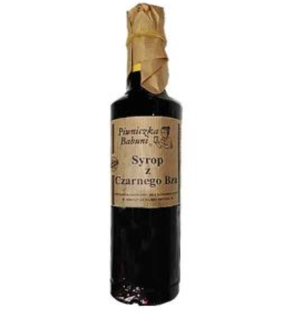SYROP CZARNY BEZ, ELDERBERRY SYRUP,PIWNICZKA BABUNI