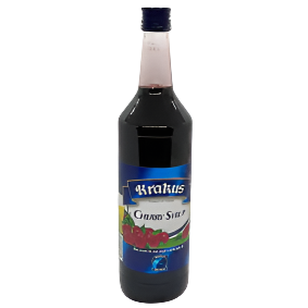 SYROP WISNIOWY, CHERRY SYRUP, KRAKUS, 1L