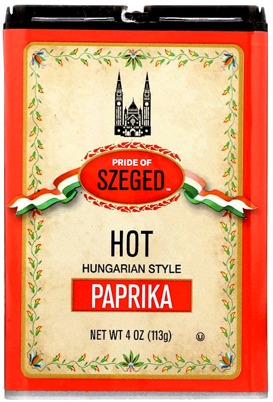 SZEGED Spice Hot Hungarian Style Paprika