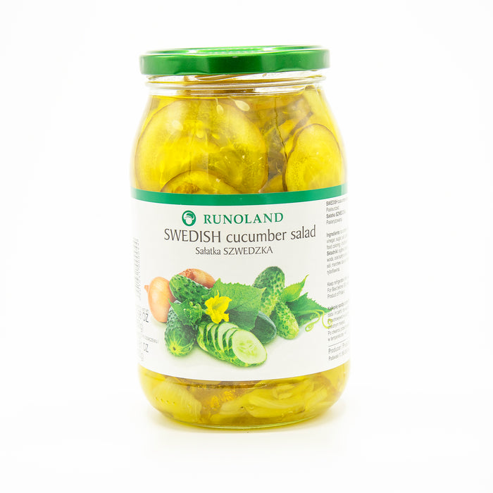 Salatka szwedzka, Swedish cucumber salad, Runoland