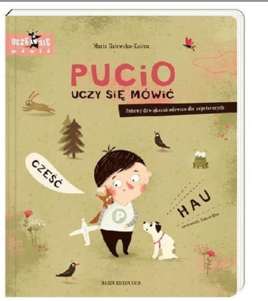 Pucio uczy się mówić. Zabawy dźwiękonaśladowcze dla najmłodszych