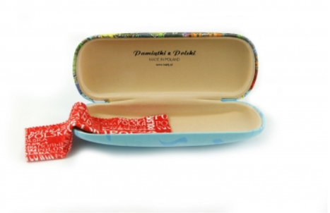 Glasses case, colorful Poland POLSKA