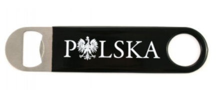 Bottle opener, rubberized, Poland,Polska
