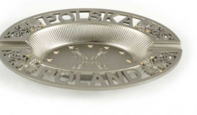 Metal ashtray,Polska