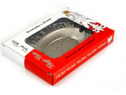 Metal ashtray,Polska